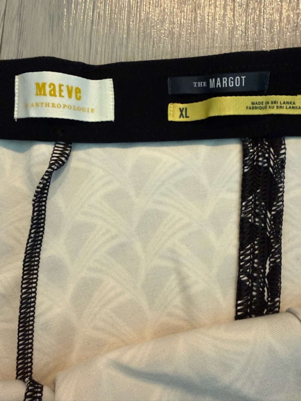 Anthropologie Meave The Margot Kick Flare Art Deco Pants Size XL - Picture 3 of 6
